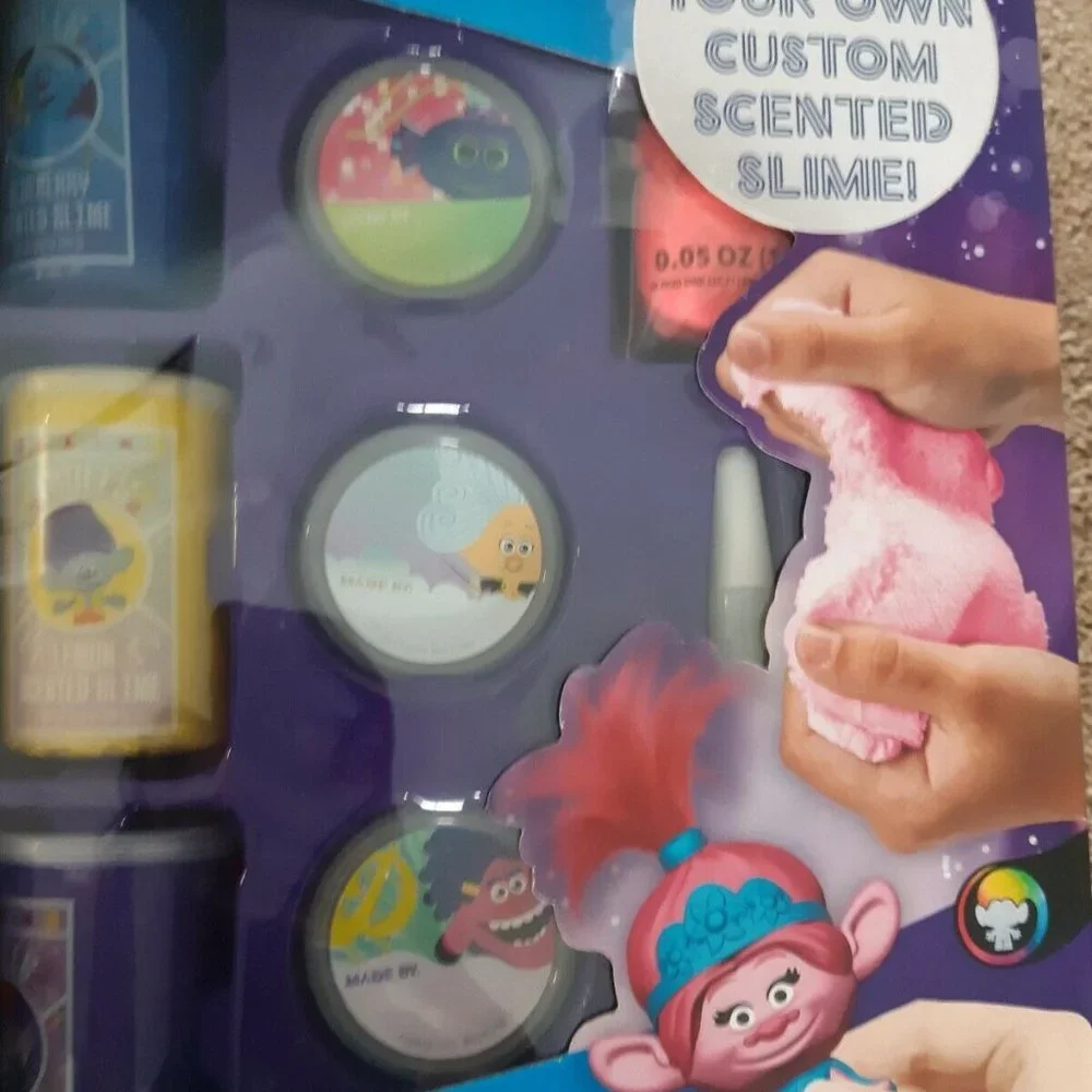 New Trolls World Tour Squish & Slime Set
